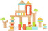 MEEYOO 100pcs 1-3, 1-3, Wooden Blocks for Toddlers Building Blocks for Toddlers Wooden Block for Baby Shower