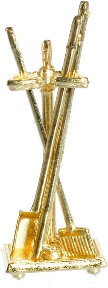 Dollhouse Miniature Fireplace Accessories, Set of 4 #IM66236