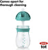 9 OXO Tot Transitions ounce Straw Cup, Teal