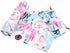 Galabloomer Newborn Receiving Blanket & Headband Set, Baby Flower Swaddle