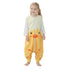 MICHLEY Toddler Sleeping Sack with Feet, Newborn Infant Sleeveless Sleeping Bag for Walkers (Duck, 3-5T)