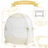 L RUNNZER Pack Pack Pop Up N Play Tent, Baby Net to Keep Toddler in, Mini Crib Canopy for and Play, See Through