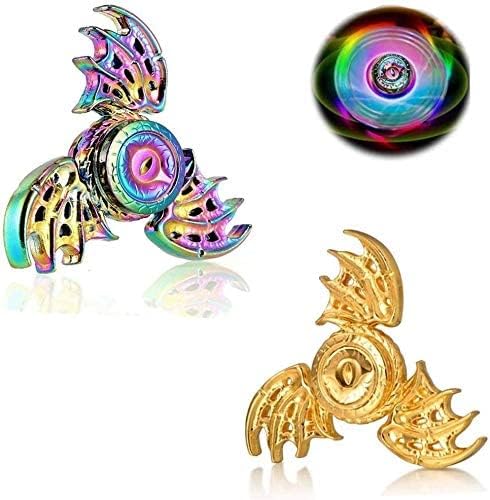 Dragon Fidget Spinner Toys, Phoenix Metal Desk Toy, Cool Hand Finger Spinners, 2 Pack Novelty Gift Prize