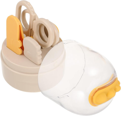 Wakauto Nail Care Set with Clippers and Scissors for Newborns, Safe Nail
