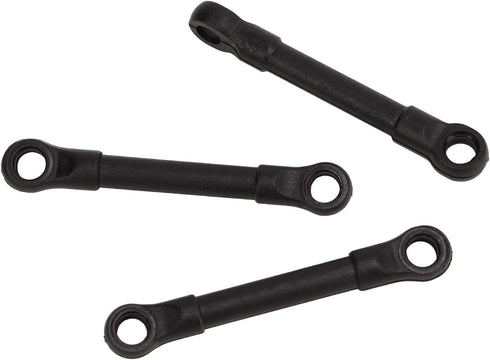 RC Car Parts, 1/10 Steering Pull Rod, Wear Resistant Black Tie Link Rod for 1/16 RC Car