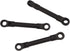 RC Car Parts, 1/10 Steering Pull Rod, Wear Resistant Black Tie Link Rod for 1/16 RC Car