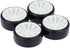 RC Plastic Wheel and Tire Set, 63mm Hard Tyres for 1/10 Drift Car Traxxas HSP Tamiya HPI Kyosho On-Road Drifting Car (White)