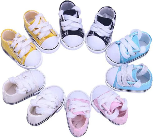YIJING Doll Accessories,Five Pair 18 Inch America Doll's Shoes,Suitable for 18 inch Doll,Best