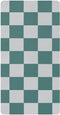 CZXW Checkered Blue White Crib Sheets Fitted 52" x 28" Natural Cotton Soft