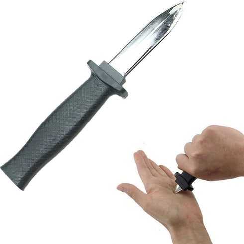Forum Novelties ChangeYOu Funny Halloween Retractable Knife, Fake Trick Props