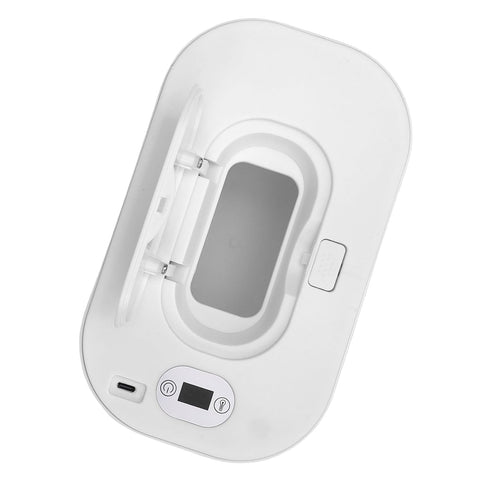 Hamwesh Baby Wipe Warmer, Wet Wipe Warmer with USB Power and Even Heating, for Home, Car, and Outdoor Use (White