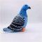 Simulation White Pigeon Stuffed Animal Toy, 8 inch Rock Pigeon Toys, Cute Gift (Blue)