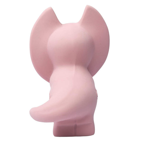 Natural Rubber Teether and Rattle - Fun Bath Toy for Infants