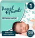 Generic Rascal + Friends Premium Diapers, Size 1, 108 Count