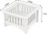 1:12 Dollhouse Coffee Table Miniature Furniture Scale Wooden Tea Table Square Shape Side Tables Acrylic Tabletop Props