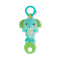 Bright Starts Tug Tunes On-The-Go Toy for Stroller and Carriers, Elephant - Unisex, Newborn +
