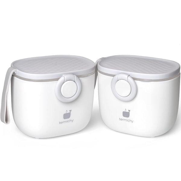 Termichy Baby Formula Dispenser, Portable Formula Dispenser Container with Scoop and Carry