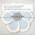 TOFOAN 31" Baby Bath Pad for Infant Bathtub Sink Flower Mat Tub Little Lotus - Petal Soft Supports Lounger Newborn