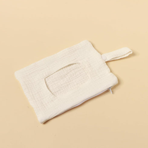 KMGDM Baby Wipe Holder Portable Wipe Dispenser Strollers Storage Bag Container Double Layer Travel Carry Case