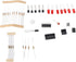 Fafeicy 4.5~5V Electronic Dice Kit, DIY LED Dice Kit for Fun Electronic Production Set