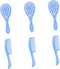 3sets Boy Girl Hair Care Comb Dandruff Removal Scalp Brush Safe Gentle