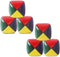 6 Pack Soft Juggling Balls for Beginners, Bulk Set for Juggler, Kids and Adults