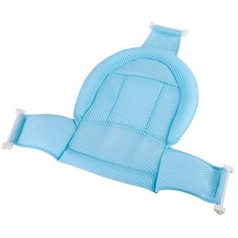 ALEDLE-LIFE Breathable Mesh Newborn Baby Bath Mat Baby Tub Pillow Adjustable Non-Slip Bath