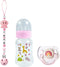 SCOM Reborn Baby Dolls Accessories Set - Rainbow Transparent Magnetic Pacifiers &