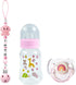 SCOM Reborn Baby Dolls Accessories Set - Rainbow Transparent Magnetic Pacifiers &