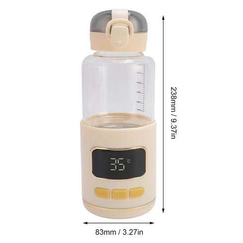 Generic Adjustable Temperature Portable Bottle Warmer for Travel Outdoor Rechargeable Cordless Milk Warmer for Parents