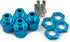 4Pcs Wheel Hex Hub Adapter Conversion Extension for 1/10 RC Car, Upgrade for 1/8 Tires/Off-Road/Big Foot Tire