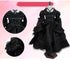 Fenteer Elegant Black Princess Lolita Dress for BJD SD Dolls