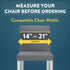 VEVOZA Compact Travel High Chair | Portable High Chair for Baby | Baby Travel Essential Harness Seat | Must Haves