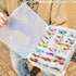 ZZFENGKR 48 1:64 Portable Transparent Double Sided Storage Case - Compartments for Toy Cars, Matchbox Cars, Scale Model