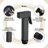 ZLOCYIVHE Washing,Type1(Type2) HandheldSprayer for Toilet Square Cloth Diaper Sprayer BrassSprayer for Toilet