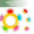 Haakaa Silicone Ferris Wheel Teether, Freezer Teething Toy for Babies 3-6 Months, BPA Free, 1 Pack