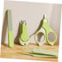 LIOOBO Trimmer Set Nail Clipper and for Newborns, Grooming Kit with Green Portable Case, Safe Finger Nail Clippers