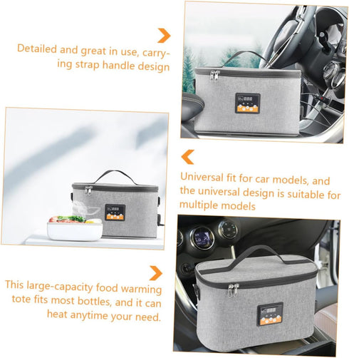 Portable Milk Warmer Bag - Luxshiny Car Bottle Heater for Breastmilk
