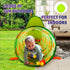 Kiddey Caterpillar Kids Play Tunnel and Tent, 2 Pc. Crawl Through Baby Ball Pit for Toddlers