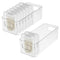 Wopgrty Breastmilk Storage Container, Freezer Flattener Kit, Breastmilk Storage Container, Plastic Storage Bins,