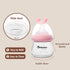 4oz (Pack 2)) Glass Baby Bottles with Natural Response Nipple Size SS - Anti Colic Baby Bottles Wide Neck Slow Flow