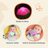 3+ B. toys Baby Light Up Cloud Rattle Rain Glow Squeeze Sensory Development & Comfort - Teething Rattle Toys for Babies