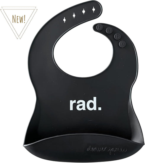 Adjustable Waterproof Silicone Bibs for Feeding - Denver James
