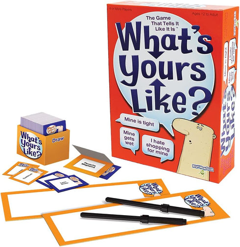 PlayMonster What's Yours Like? Hilarious Party Card Game for Ages 12+