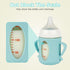 5.4oz,Anti 2 Pack Silicone Sleeves for Pigeon Baby Bottles Breakage Glass Baby Bottle Holder with Handles