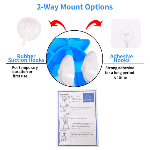 DEEZOMO Whale Potty Training Urinal for Boys with Funny Aiming Target , Toddler Boy Toilet Pee Trainer - Blue