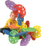 Constructive Playthings Set of 24 Multi-Notched Plastic Builders