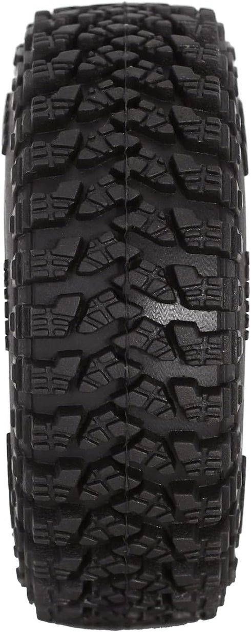 INJORA 1.0 Tires-S3 All Terrain Crawler Tires - Upgrade Parts for TRX4M SCX24 AX24 FCX24, 58 * 20mm