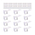 OKEFAN Cabinet Locks Child Safety Latches - 12 Pack Baby Proofing Cabinets Drawer Lock Adhesive Latch for Kids