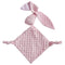 Plush Bunny Baby Security Blanket for Infants